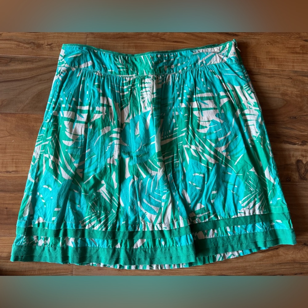 Loft printed skirt, size 6
